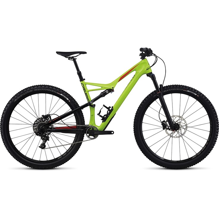 Specialized Camber FSR Comp Carbon 29 Monster Green/Nordic Red