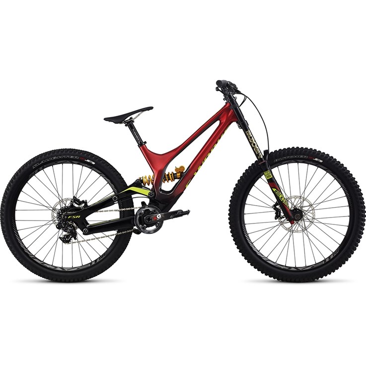 Specialized S-Works Demo 8 FSR Carbon 650B Gloss Candy Red Fade/Black/Hyper
