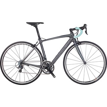 Bianchi Intenso Dama Graphite Matt/Black Outline Logo/Celeste Fluorescent Line