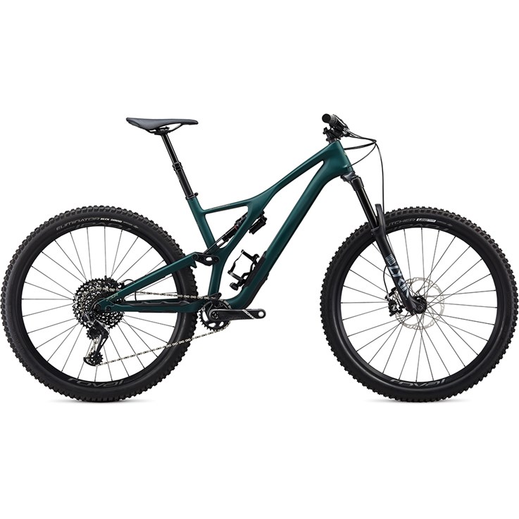 Specialized Stumpjumper Short Travel Ltd Carbon Downieville 29 Satin Jungle Green/Metallic Spruce