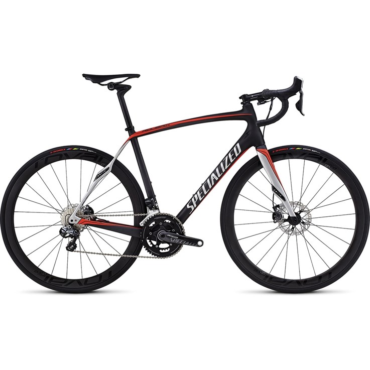 Specialized Roubaix SL4 Pro Disc Race UDi2 Satin Carbon/Rocket Red/Silver