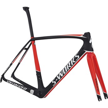 Specialized S-Works Tarmac Rampaket (Frameset) Carbon/Gloss Rocket Red/Metallic White