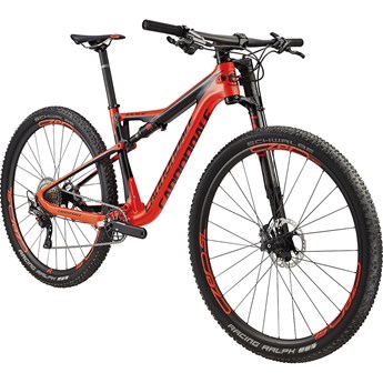 Cannondale Scalpel-Si Hi-Mod 1 Acid Red with Jet Black and Charcoal Gray, Gloss