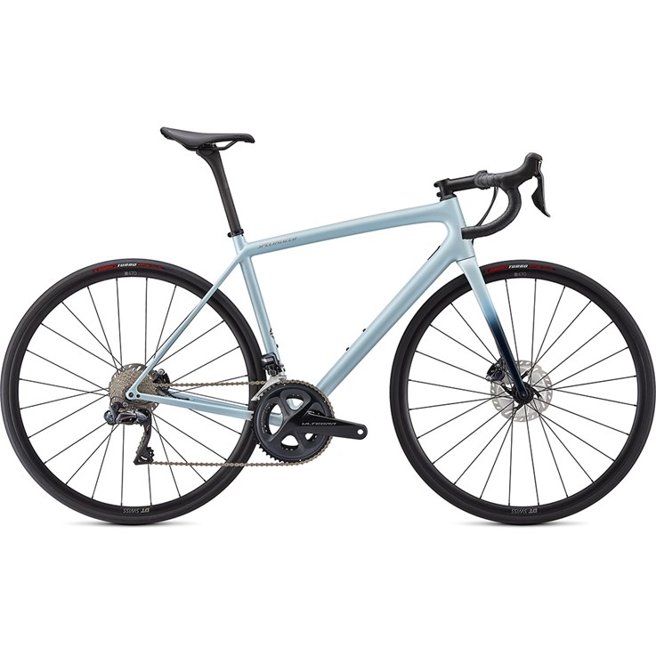 Specialized Aethos Expert Gloss Ice Blue/Teal Tint/Flake Silver