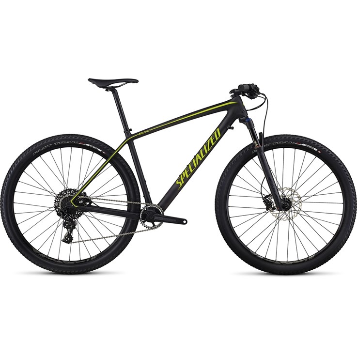 Specialized Epic Hardtail Comp Carbon WC 29 Satin Carbon/Hyper Green