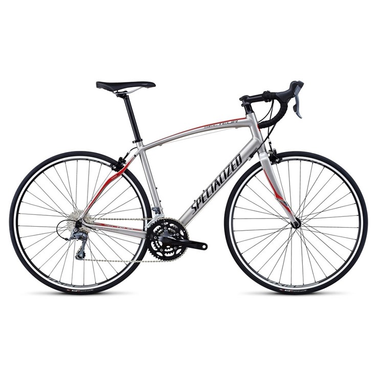 Specialized Secteur X3 Silver/Röd/Svart