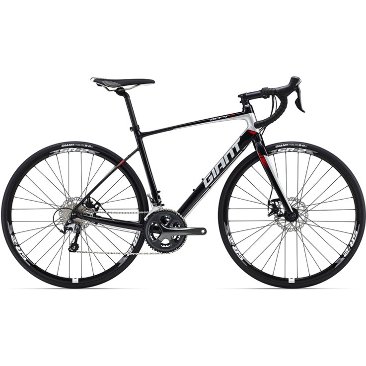 Giant Defy 2 Disc Metallic Black/Silver/Red