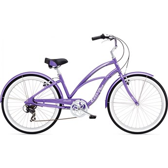 Electra Cruiser Lux 7d Purple Metallic Dam