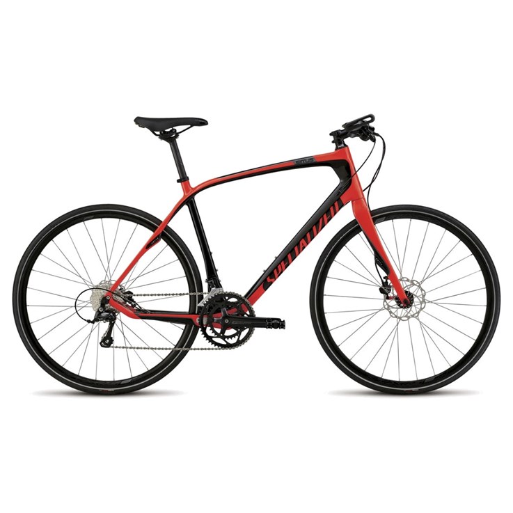 Specialized Sirrus Elite Carbon Disc Red/Carbon/Charcoal