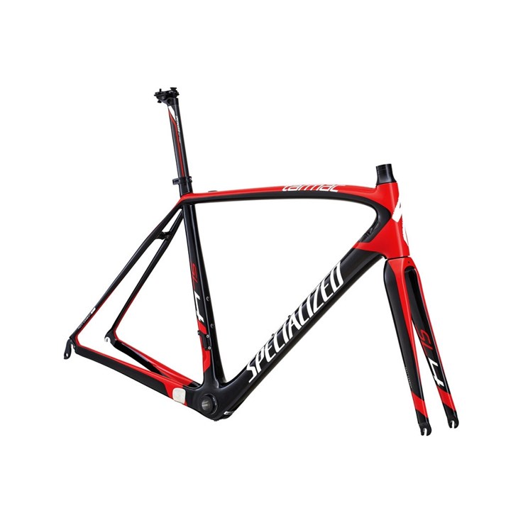 Specialized Tarmac SL4 Comp Bara Ram (Frameset) Materialfärg/Röd/Vit