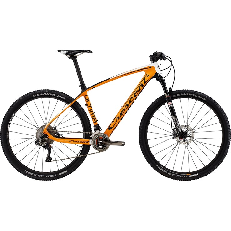 Crescent Ultima 29" med Di2 Orange Matt