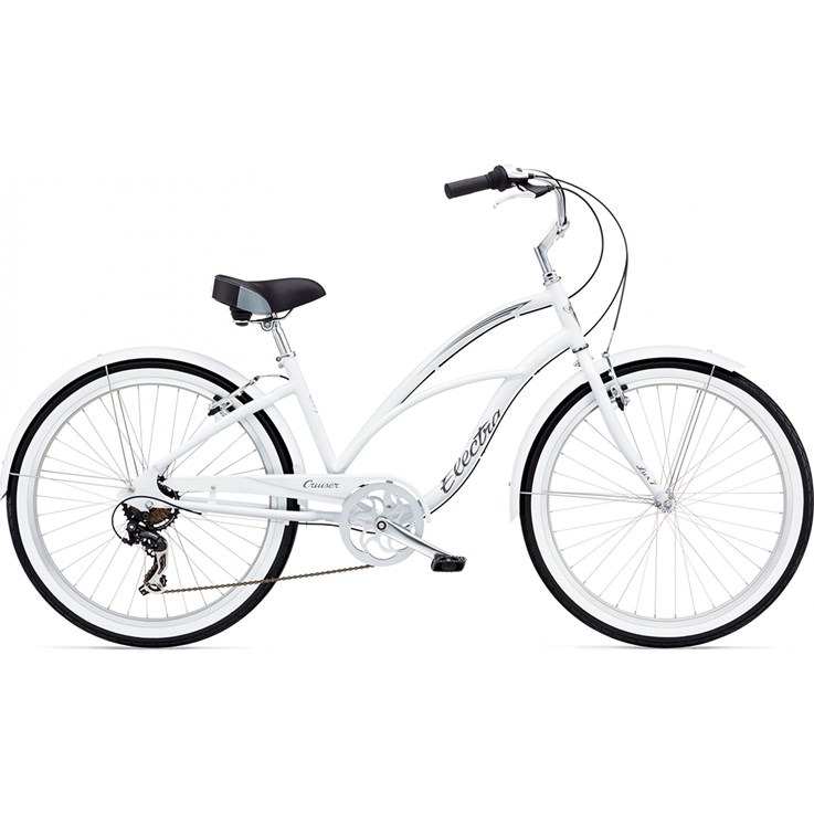 Electra Cruiser Lux 7d White Dam