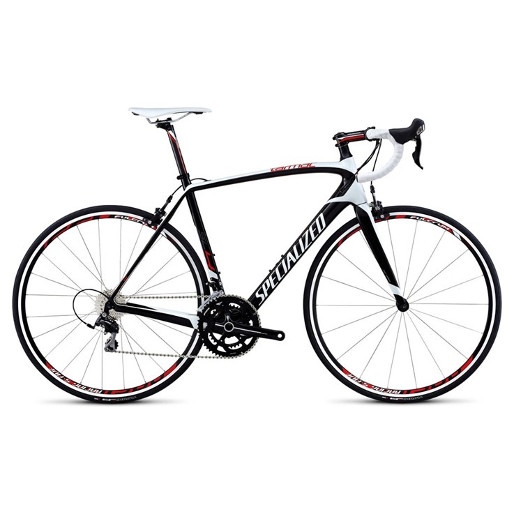 Specialized Tarmac SL4 Elite 105 M2 Vit/Materialfärg/Röd