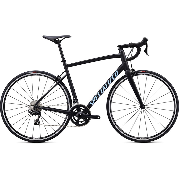 Specialized Allez E5 Elite Satin Black/Blue Reflective/Clean