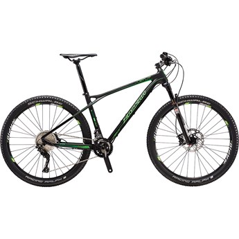 GT Zaskar Carbon Expert Neon Grön och Mönstrad Neon Grön på Kolfiber