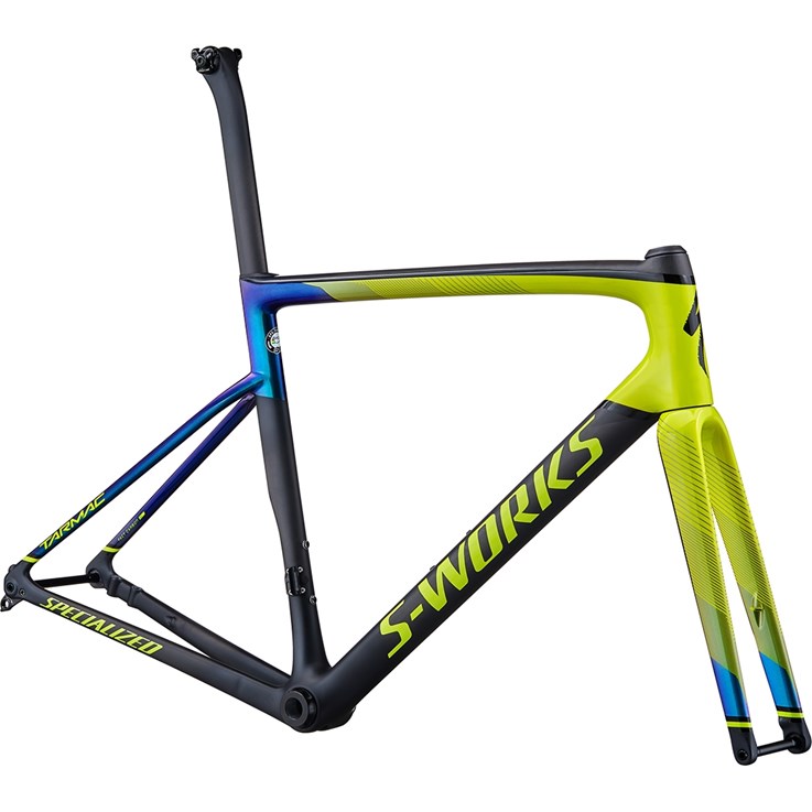 Specialized Tarmac SL6 S-Works Disc Frameset Gloss Hyper/Oil Chameleon/Tarmac Black/Carbon