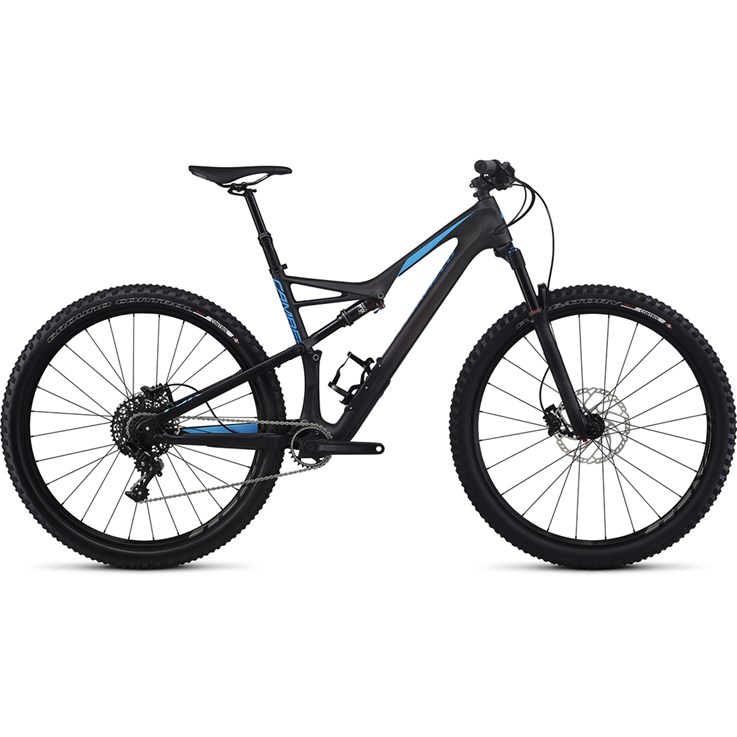 Specialized Camber FSR Comp Carbon 29 Satin Carbon/Neon Blue