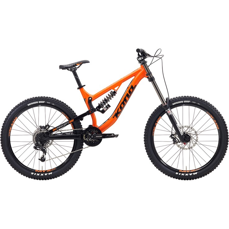 Kona Precept 200 Black/Dark Silver Matt Orange