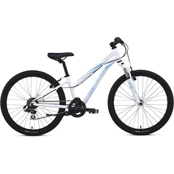 Specialized Hotrock 24 7 Speed Girls Sparkle White/Powder Blue