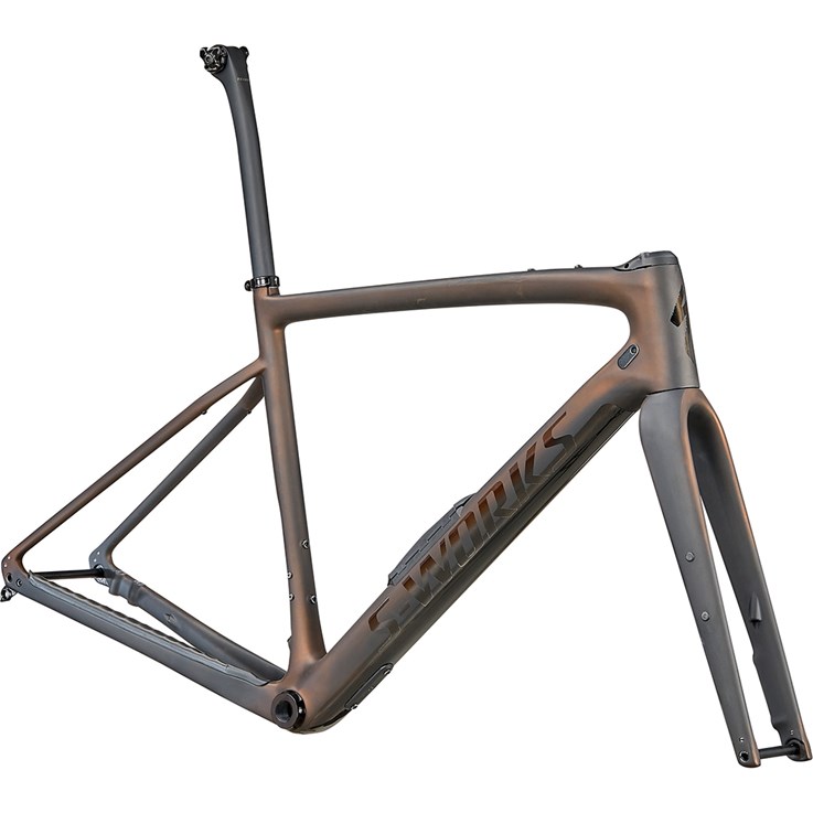 Specialized Diverge S-Works Frameset Satin Carbon/Color Run Pearl/Chrome/Clean