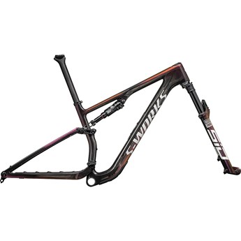 Specialized Epic 8 S-Works Frameset Gloss Carbon/Metallic Vivid Pink/Viavi Magenta Gold/Metallic Midnight Shadow/White Nyhet