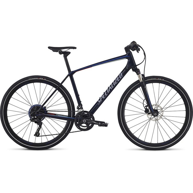 Specialized Crosstrail Expert Carbon Blue Tint/Baby Blue/Nordic Red Reflective