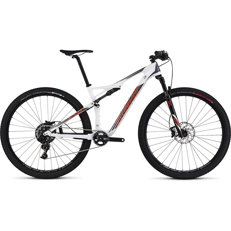 Specialized Epic FSR Elite Carbon World Cup 29 Gloss White/Charcoal/Moto Orange