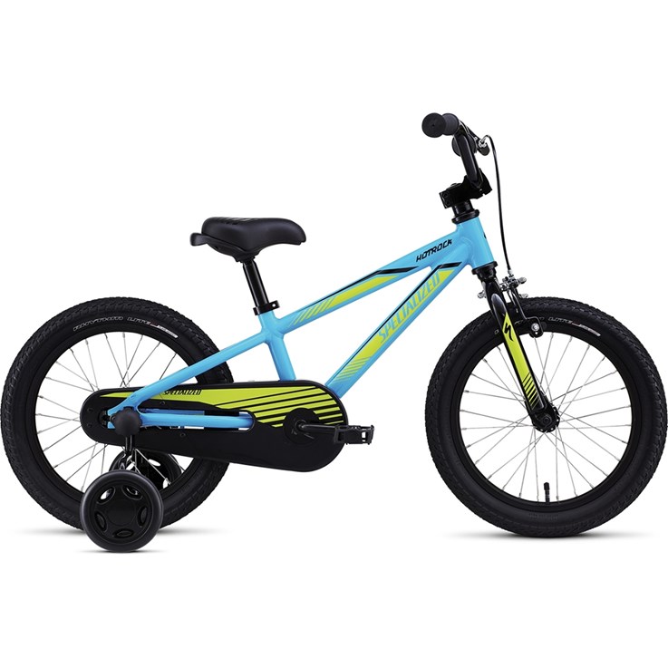 Specialized Hotrock 16 Coaster Boys Cyan/Hyper Green/Black