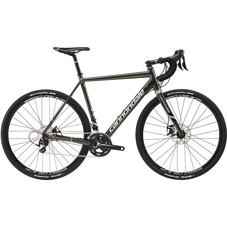 Cannondale CAADX 105 Anthracite with Fine Silver and Jet Black, Matte