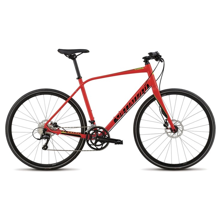 Specialized Sirrus Elite Disc Rocket Red/Black/Hyper Green