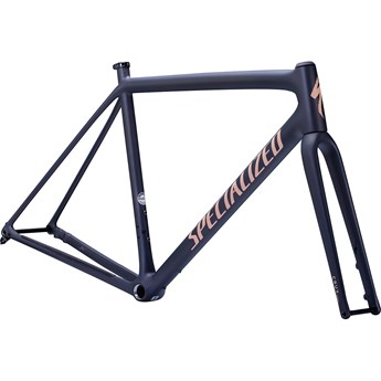 Specialized Crux 10R Frameset Satin Dusty Blue/Ice Papaya