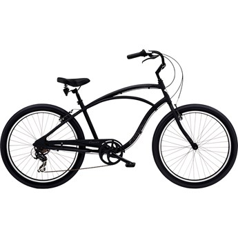 Electra Cruiser Lux 7D Step-Over Matte Black