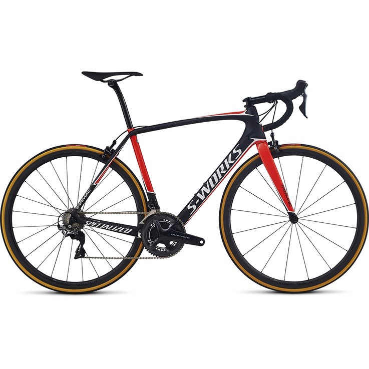 Specialized S-Works Tarmac Dura-Ace Satin Carbon/Rocket Red/Metallic White