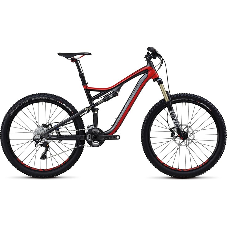 Specialized Stumpjumper FSR Elite Röd/Grå/Svart