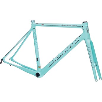 Bianchi Specialissima CV Rampaket eller Ram Celeste Fluorescent/Black Logo/Black Line