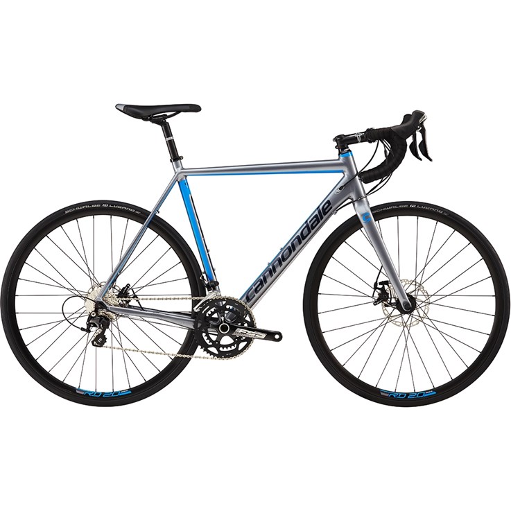 Cannondale CAAD Optimo Disc 105 Cloudburst Gray with Niagra Blue and Midnight Blue, Gloss