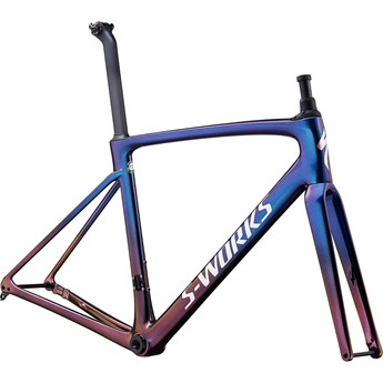 Specialized Roubaix S-Works Frameset Sunet Chameleon/Chameleon Fade/Holographic Reflective