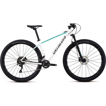 Specialized Rockhopper Womens Pro 29 Gloss Satin Metalic White Silver/Acid Mint/Black