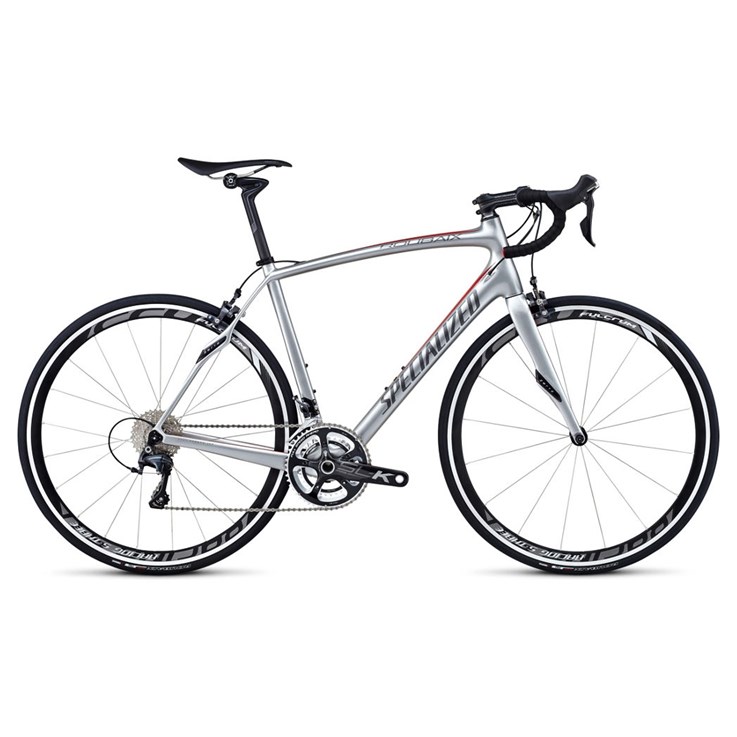 Specialized Roubaix SL4 Expert Ultegra C2 EURO Silver/Askgrå/Röd