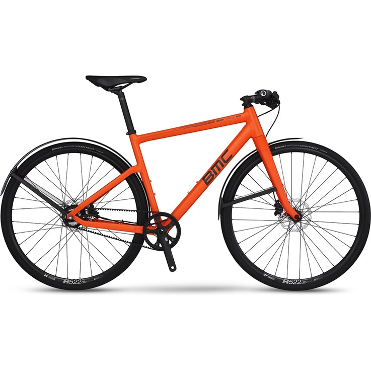 BMC Alpenchallenge AC01 Alfine 11 Fender Orange och Svart