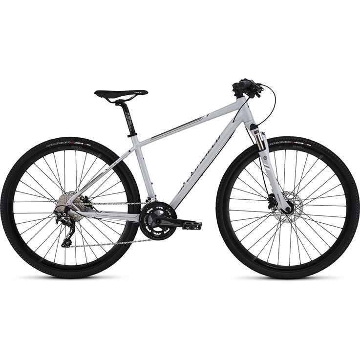 Specialized Ariel Comp Disc Satin Filthy White/Charcoal/Candy Red