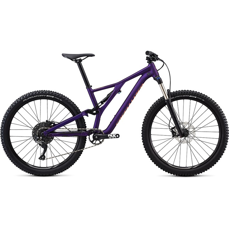 Specialized Stumpjumper FSR ST Womens 27.5 Satin Gloss /Plum Purple/Acid Lava