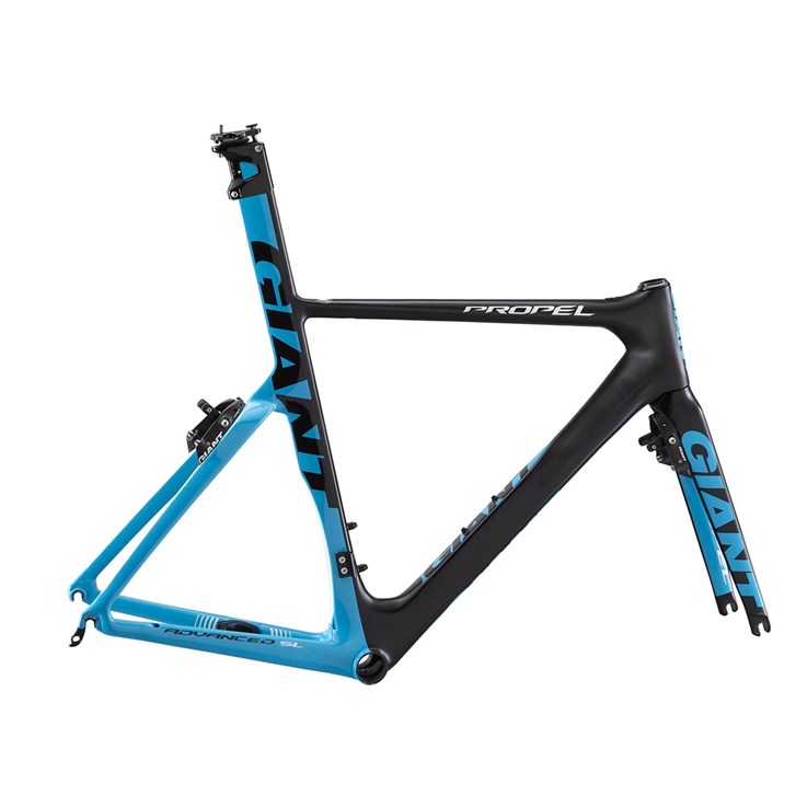 Giant Propel Advanced SL ISP Bara Ram/Gaffel Materialfärg/Blå/Vit