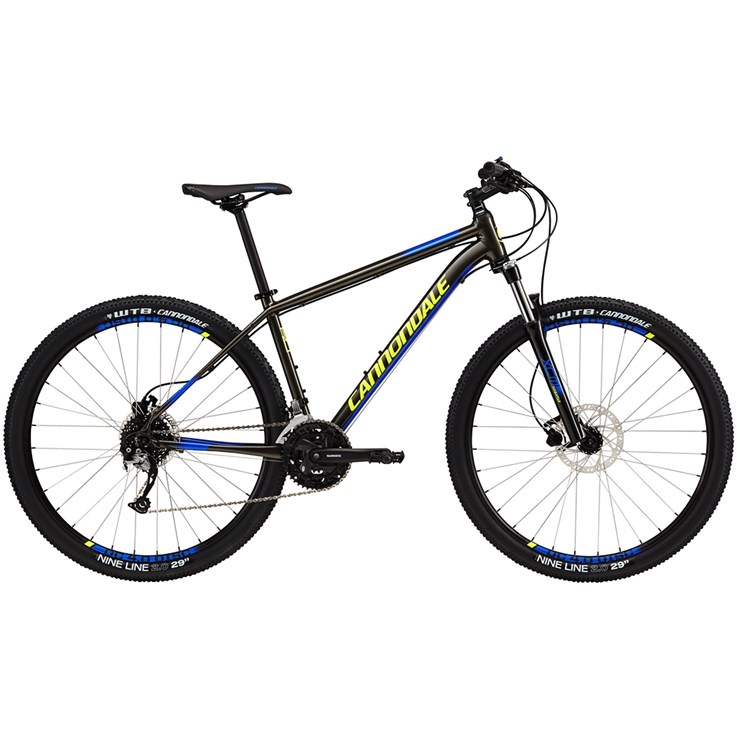 Cannondale Trail 5 Anthracite with Cerulean Blue and Volt, Gloss