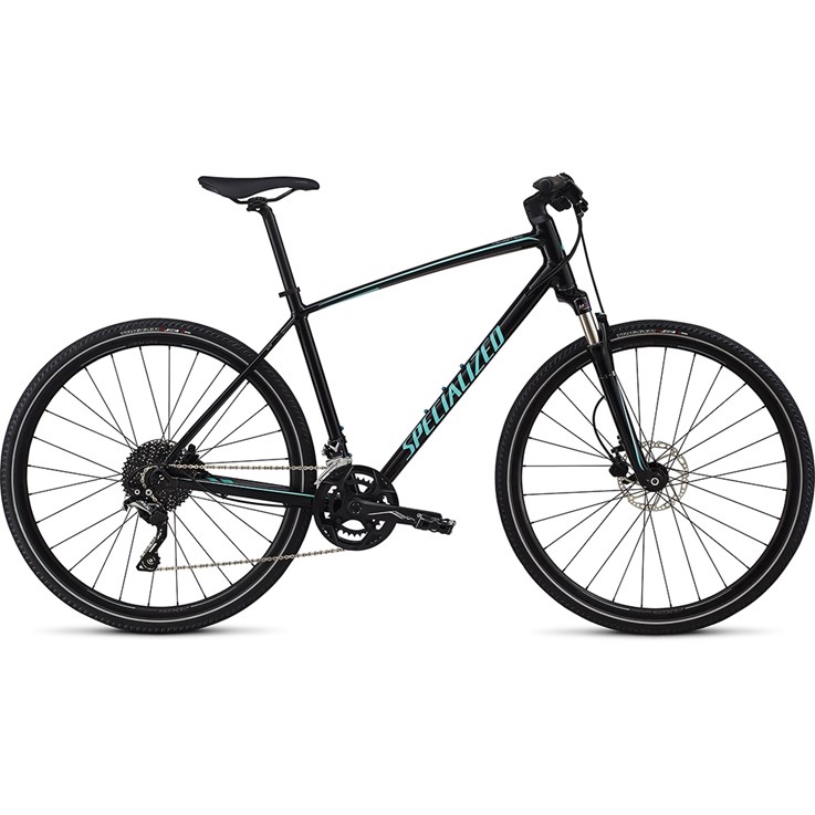 Specialized Crosstrail Elite INT Gloss Tarmac Black/Charcoal/Light Turquoise Reflective