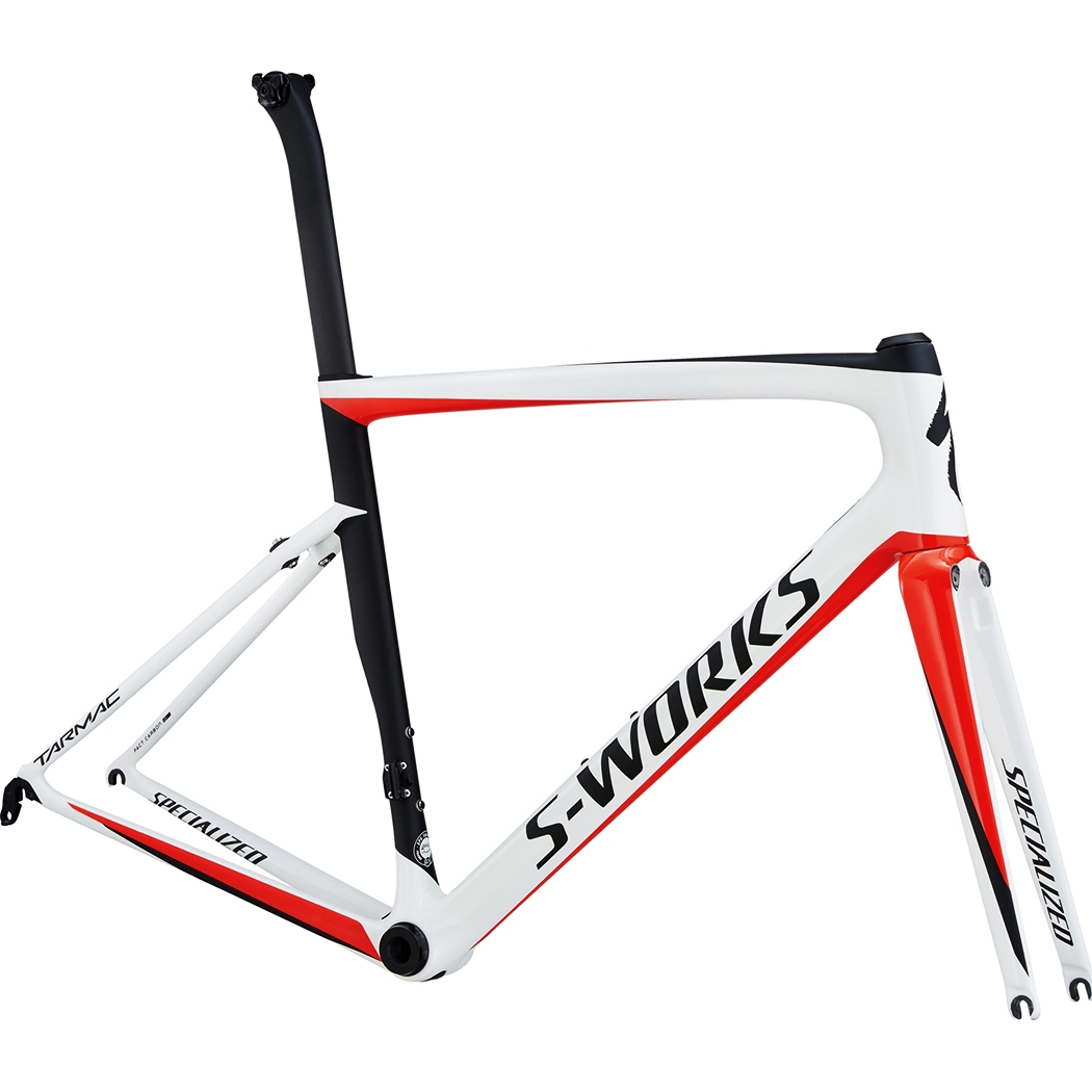 Specialized S-Works Tarmac Men SL6 Frameset Light White/Rocket Red