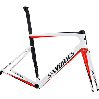 Specialized S-Works Tarmac Men SL6 Frameset Light White/Rocket Red/Satin Black