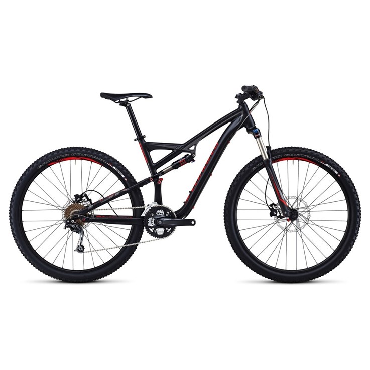 Specialized Camber FSR 29 Svart/Askgrå/Röd