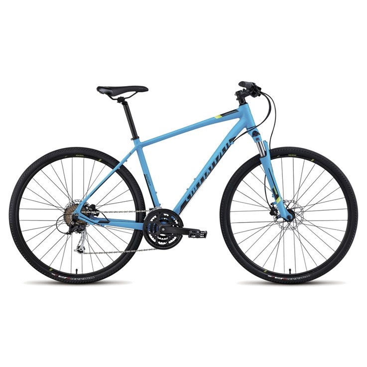 Specialized Crosstrail Sport Disc Cyan/Black/Hyper Green