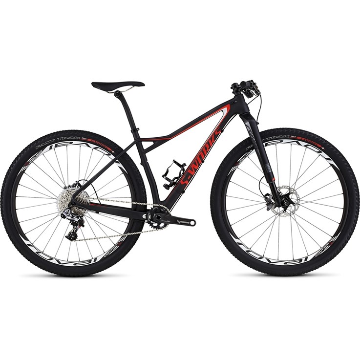 Specialized S-Works Fate Carbon 29 Satin Gloss Carbon/Rocket Red/Dirty White